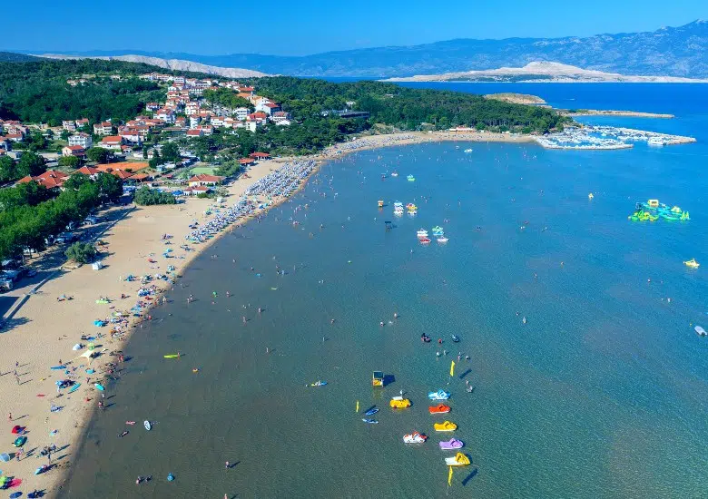 Paradise Beach, Rab left image