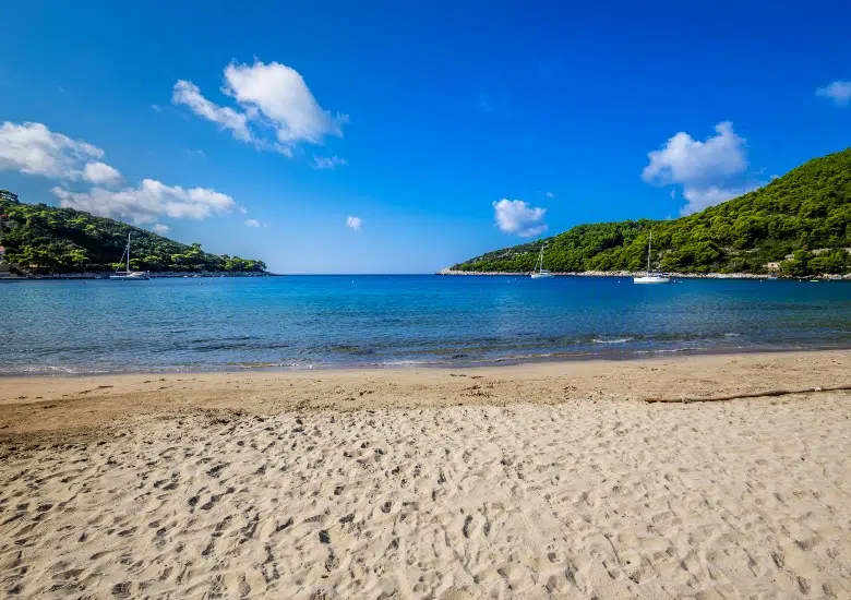 Saplunara Beach, Mljet right image