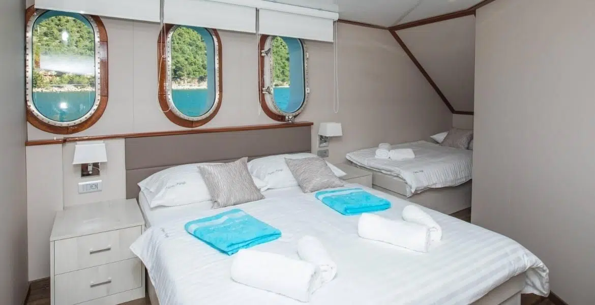 Mama Marija Lower deck cabin