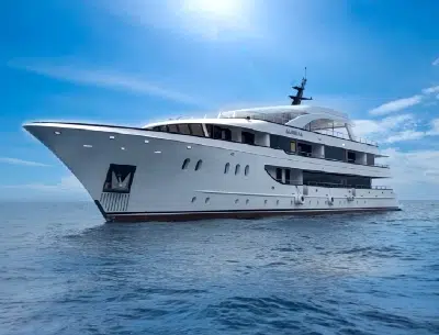 Exterior of Aurelia ship