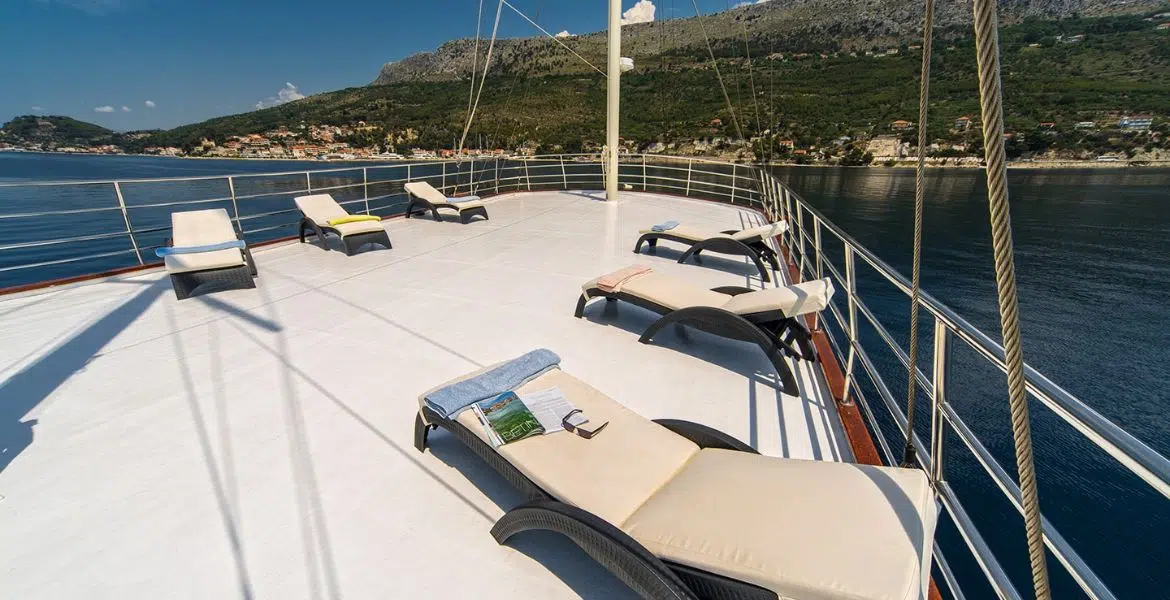 Gulet Luna Upper Deck