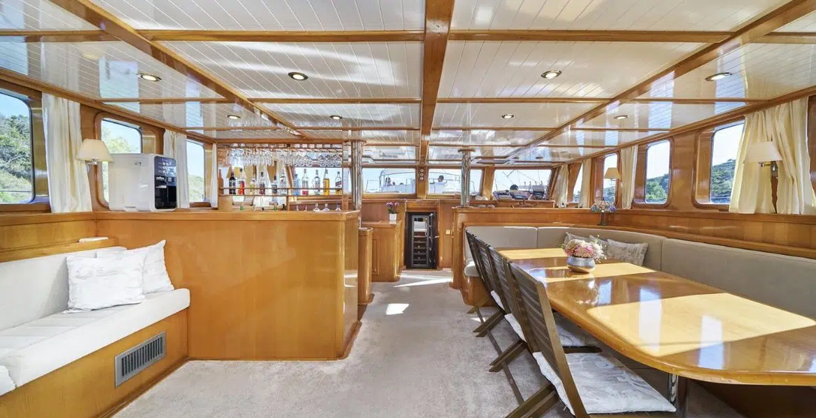 Gulet Morning Star Inside Seating