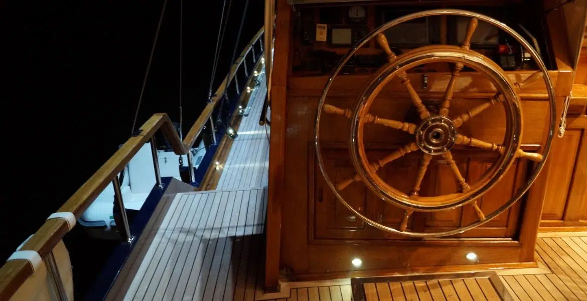 Gulet Pacha - Ships Wheel