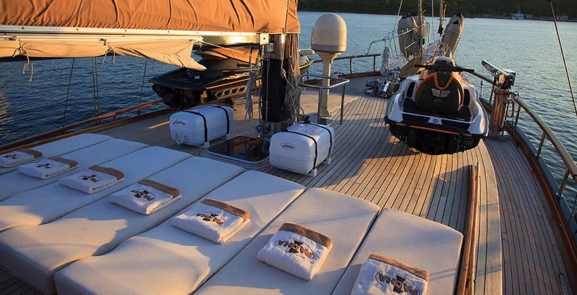Gulet Pacha Sunbathing Deck