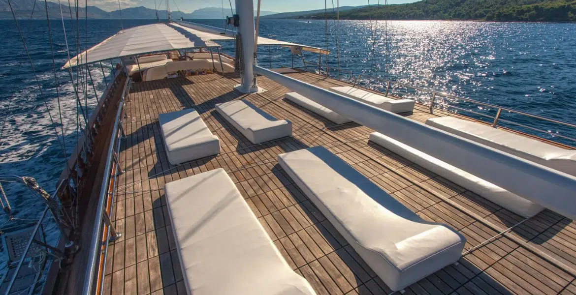 Gulet Stella Sunbathing Deck