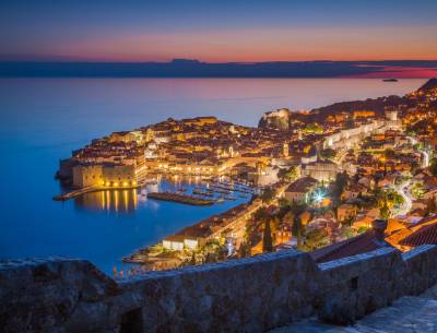 Dubrovnik at night