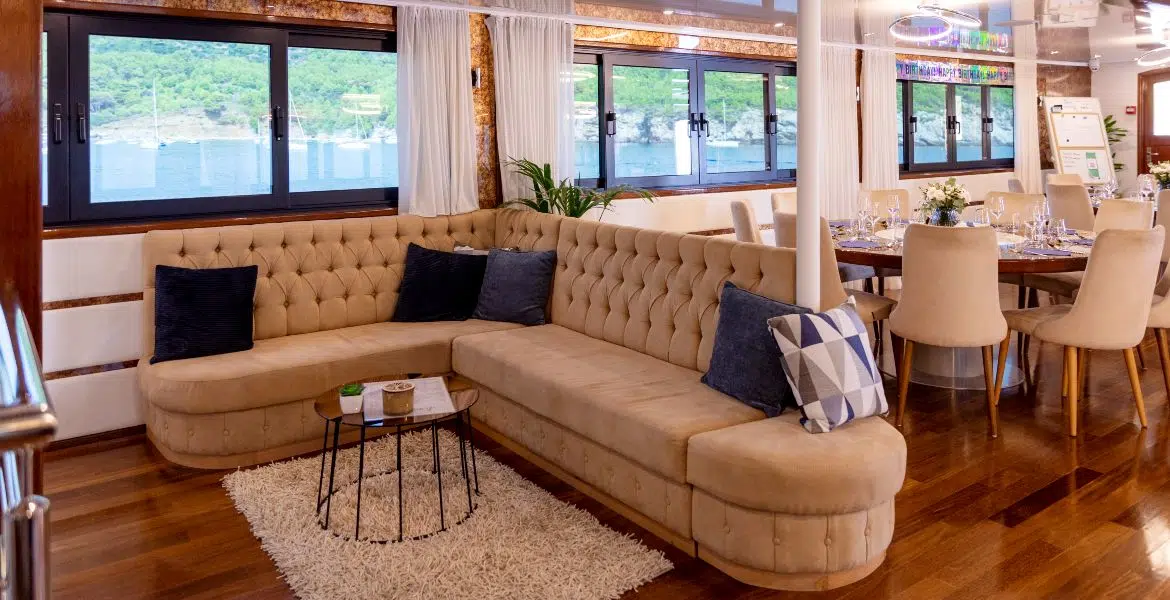Interior of lounge