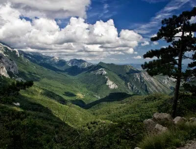 Croatian mountain range
