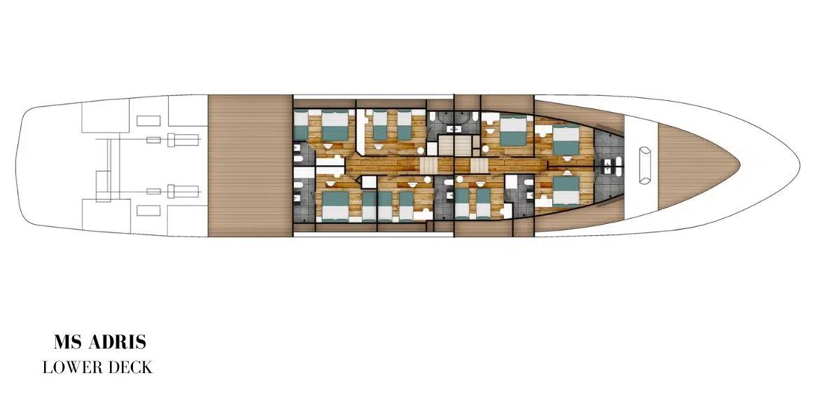 MS ADRIS LOWER DECK