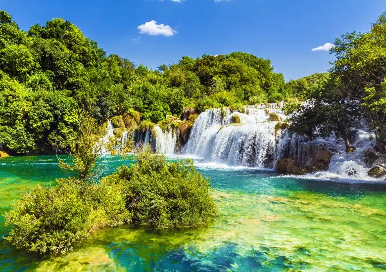 Marvel at Waterfalls in Krka National Park right image
