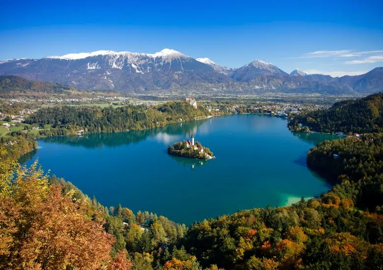 Lake Bled & Ljubljana, Slovenia left image