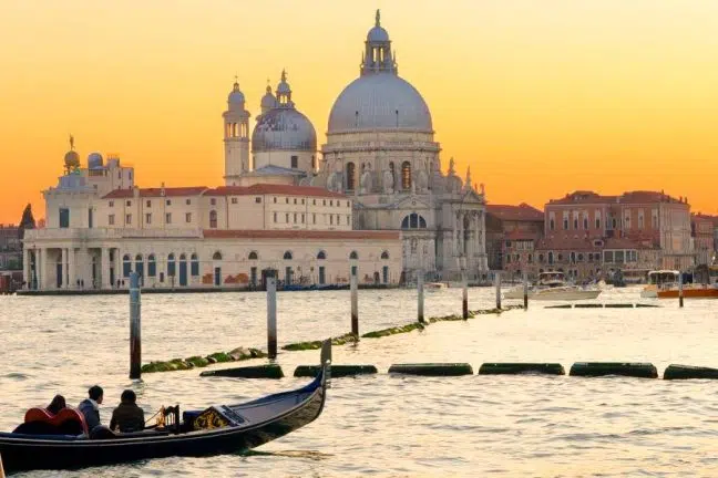 Venice at sunset