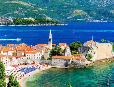 Beach in Budva