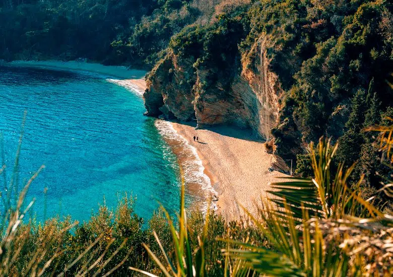 Relax on the beach in the Budva Riviera right image