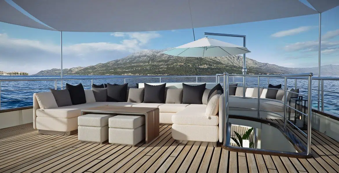 Maia Yacht Outdoor Seating