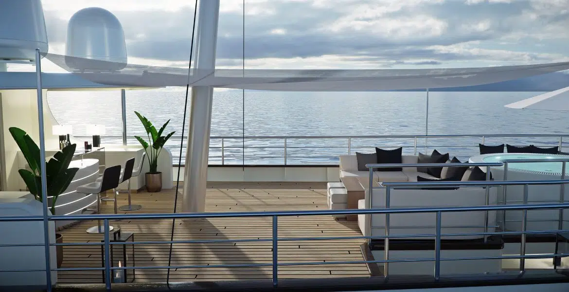 Maia Yacht Sun Deck