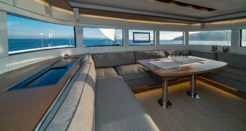 Lagoon 50F Captain Morgan Interior