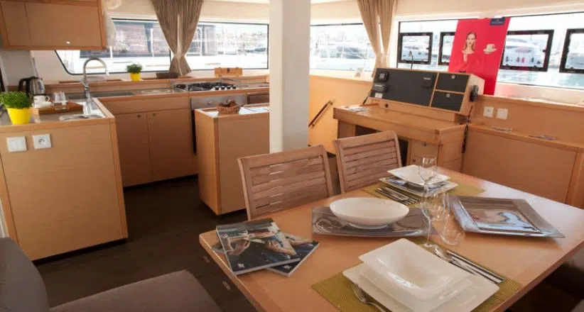 Lagoon 52F Discovery Interior